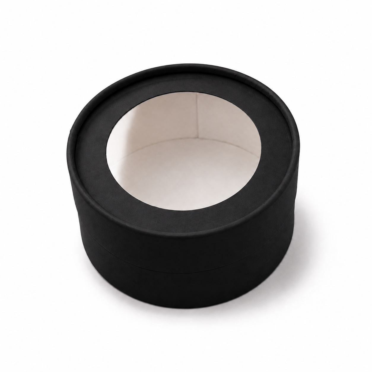 Small Round Clear Window Gift Box, 4.7"— Set of 6